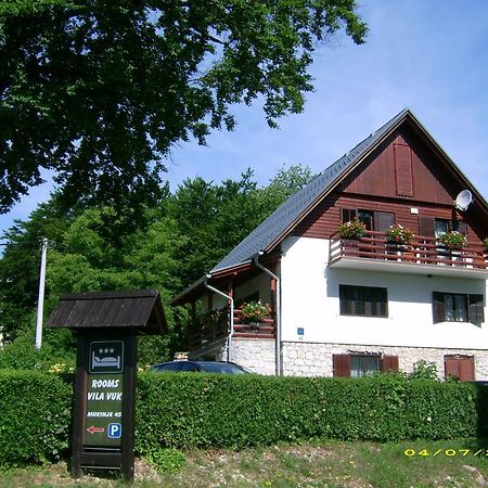 Vila Vuk Plitvička Jezera Buitenkant foto